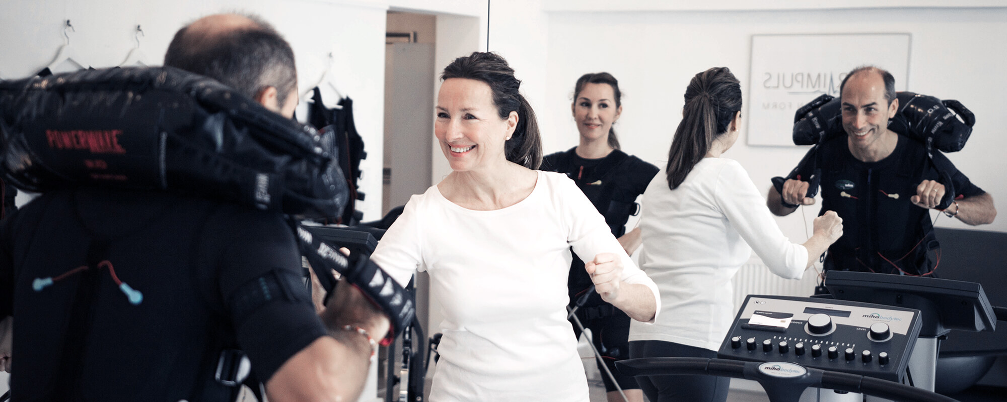 EMS Training mit persönlicher Betreuung im Studio